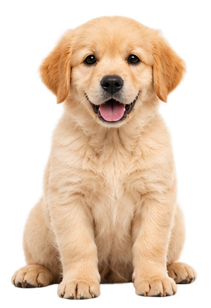 Cute Golden Retriever puppy